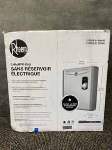 Rheem Performance 13 kW Self-Modulating 2.54 GPM Tankless Electric